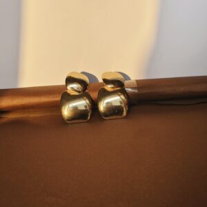 Stellar Spark 18K Gold-Plated Star Earrings