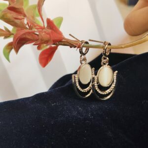 Blush Rose 18K Rose-Gold Plated Earrings