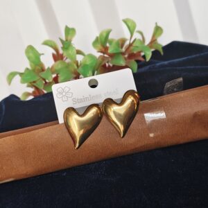 Eternal Heart 18K Gold-Plated Earrings