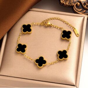 Regal Curve 18K Gold-Plated Arm Cuff Bracelet