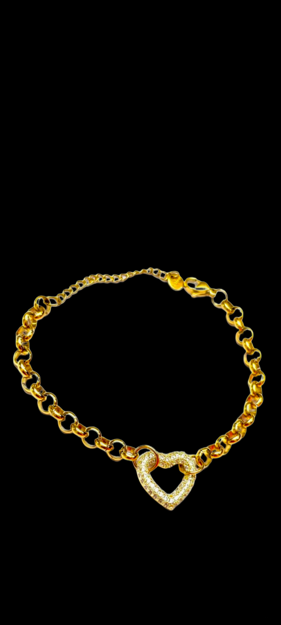 Eternal Heart 18K Gold-Plated Bracelet - Image 4