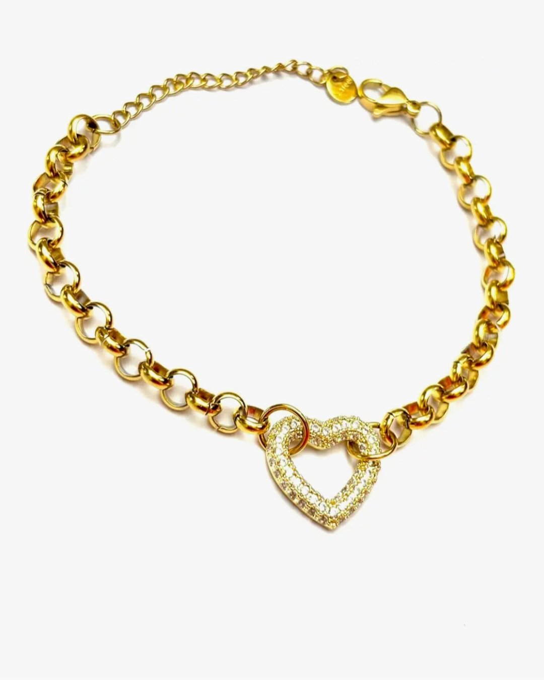 Eternal Heart 18K Gold-Plated Bracelet