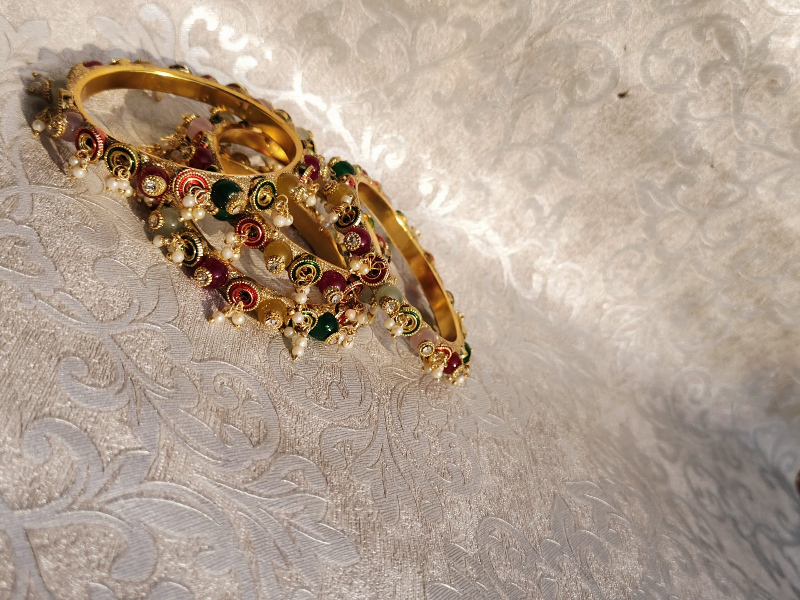 Regal Traditions Indian 18K Gold-Plated Bangles