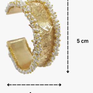 Matte Golden Adjustable Bracelet